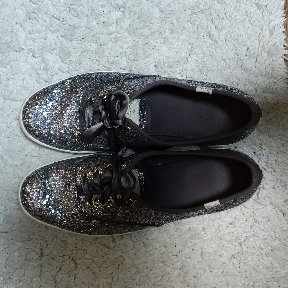 Glittered Keds × Kate Spade